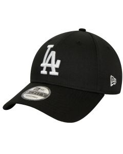 New Era MLB 9FORTY Los Angeles Dodgers World Series Patch Cap 60422518 męskie czapki z daszkiem, Czarne 001