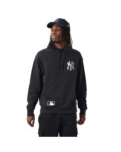 New Era MLB New York Yankees Team Logo Hoodie 60284625 męskie bluzy, Czarne 001