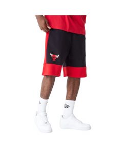 New Era NBA Colour Block Short Bulls 60416373 męskie spodenki, Czerwone 001