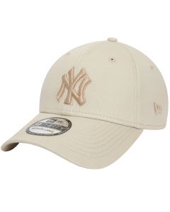 New Era Outline 39THIRTY New York Yankees Cap 60435140 męskie czapki z daszkiem, Beżowe 001