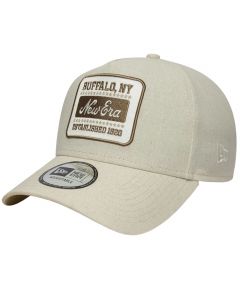 New Era Patch Line Cream 9FORTY E-Frame Adjustable Cap 60667679 męskie czapki z daszkiem, Beżowe 001
