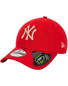 New Era Repreve 940 New York Yankees Cap 60435237 męskie czapki z daszkiem, Czerwone 001