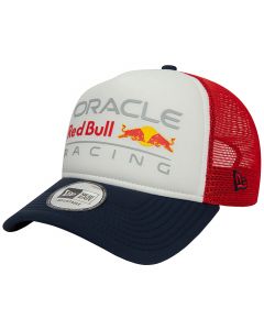 New Era Seasonal Trucker Red Bull F1 Cap 60435601 męskie czapki z daszkiem, Białe 001