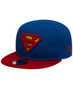 New Era Superman Essential 9FIFTY Kids Cap 80536524 dla chłopca czapki z daszkiem, Niebieskie 001