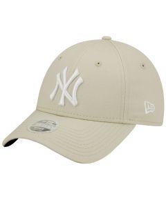 New Era wmns 9FORTY New York Yankees Cap 60292635 damskie czapki z daszkiem, Beżowe 001