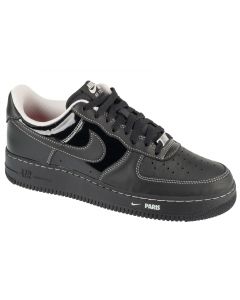 Nike Air Force 1 '07 Low City Pack Paris Patent HV6226-001 męskie buty sneakers, Czarne 001