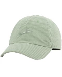 Nike Club Unstrukturierte Cord Cap HF8919-370 męskie czapki z daszkiem, Zielone 001