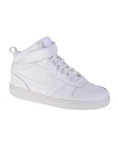 Nike Court Borough Mid 2 CD7782-100 dla dziewczynki buty sneakers, Białe 001