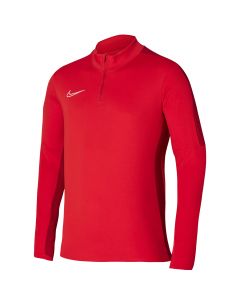 Nike DF Academy 23 SS Drill DR1352-657 męskie bluzy, Czerwone 001