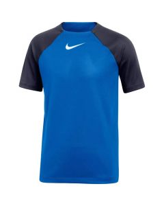 Nike DF Academy Pro SS Jr Top DH9277-463 dla chłopca t-shirty, Niebieskie 001