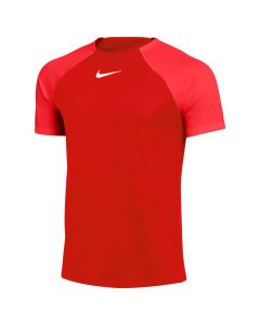 Nike DF Academy Pro SS Jr Top DH9277-657 dla chłopca t-shirty, Czerwone 001