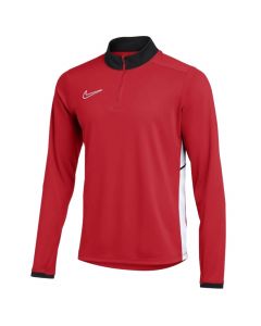 Nike Dri-Fit Academy 25 Drill Top FZ9767-657 męskie bluzy, Czerwone 001