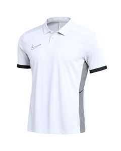Nike Dri-Fit Academy 25 SS Polo FZ9759-100 męskie koszulki polo, Białe 001