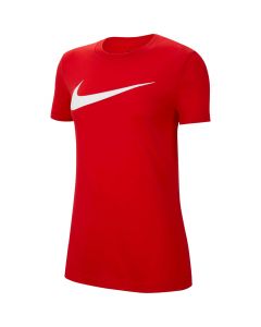 Nike Dri-FIT Park W Tee CW6967-657 damskie t-shirty, Czerwone 001