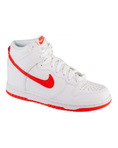 Nike Dunk High Gs DB2179-111 dla dziewczynki buty sneakers, Białe 001