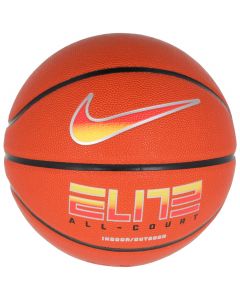 Nike Elite All Court 8P 2.0 Deflated Ball N1004088-820 unisex piłki do koszykówki, Pomarańczowe 001