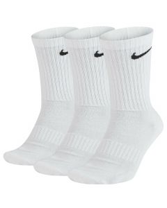 Nike Everyday Cushioned Dri-FIT 6-Pack Socks SX7666-100 unisex skarpetki, Białe 001