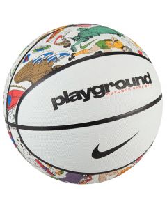 Nike Everyday Playground Graphic 8P Ball N1004371-913 unisex piłki do koszykówki, Białe 001