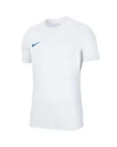 Nike Jr Dry Park VII Tee BV6741-102 dla chłopca t-shirty, Białe 001