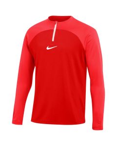 Nike NK Dri-FIT Academy Drill Top DH9230-657 męskie bluzy, Czerwone 001