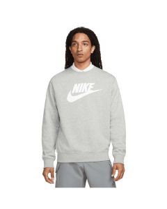 Nike Sportswear Club Fleece DQ4912-063 męskie bluzy, Szare 001