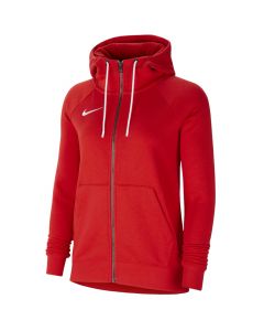 Nike Wmns Park 20 Hoodie CW6955-657 damskie bluzy, Czerwone 001