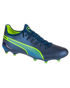 Puma King Ultimate FG/AG 107563-04 męskie buty piłkarskie - korki, Granatowe 001