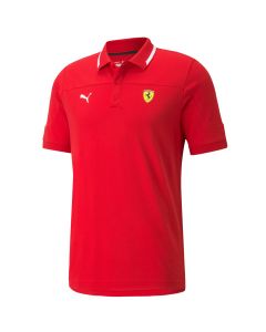 Puma Scuderia Ferrari Race Polo 531686-02 męskie koszulki polo, Czerwone 001