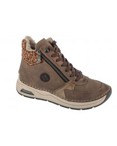 Rieker Booties 44565-25 damskie trzewiki, Brązowe 001