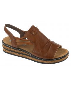 Rieker Sandals 62962-22 damskie sandały, Brązowe 001
