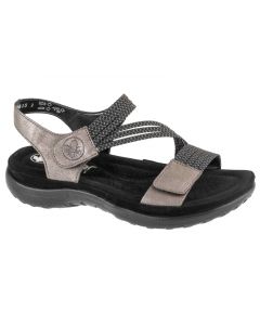 Rieker Sandals 64870-42 damskie sandały, Szare 001