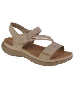 Rieker Sandals 64870-62 damskie sandały, Beżowe 001