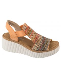 Rieker Sandals 69172-92 damskie sandały, Wielokolorowe 001