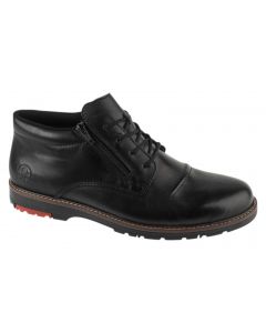Rieker Shoes 10504-00 męskie półbuty, Czarne 001