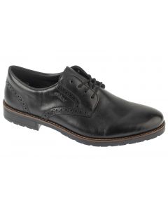 Rieker Shoes 14642-00 męskie półbuty, Czarne 001