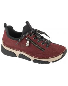 Rieker Shoes 45973-36 damskie półbuty, Bordowe 001
