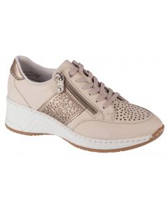 Rieker Sneakers N4344-60 damskie buty sneakers, Beżowe 001