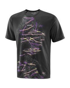 Salomon SHKout Core Graphic Tee LC2791700 męskie t-shirty, Czarne 001