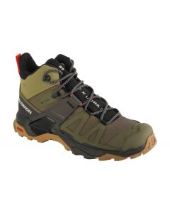 Salomon X Ultra 4 Mid GTX 417398 męskie buty trekkingowe, Zielone 001