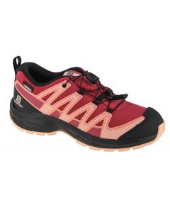 Salomon Xa Pro V8 CSWP 416144 dla dziewczynki buty trekkingowe, Różowe 001