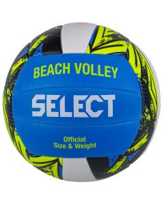 Select Beach Volley v23 Ball BEACH VOLLEY BLU-WHT unisex piłki do siatkówki, Niebieskie 001