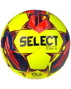 Select Brillant Super TB FIFA Quality Pro V23 Ball BRILLANT SUPER TB YEL-RED unisex piłki do piłki nożnej, Żółte 001