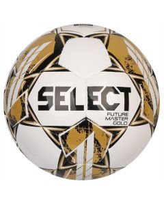 Select Futsal Master Gold FIFA Basic Ball MASTER WHT-GOLD unisex piłki do piłki nożnej, Białe 001