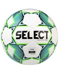 Select Match DB FIFA Basic Ball MATCH WHT-GRE unisex piłki do piłki nożnej, Białe 001