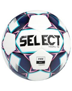 Select Tempo TB FIFA Basic Ball TEMPO WHT-NAVY unisex piłki do piłki nożnej, Białe 001