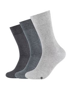 Skechers 3pk Men's Basic Socks SK41007-9300 męskie skarpetki, Szare 001