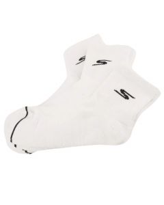 Skechers 3pk Mens Qtr Prem Basic Socks S119050H-WHT męskie skarpetki, Białe 001