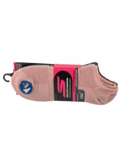 Skechers 3pk Womens Microfiber Non Terry No Show
 S101720-HPKNV damskie skarpetki, Wielokolorowe 001
