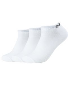 Skechers 3PPK Mesh Ventilation Socks SK43022-1000 unisex skarpetki, Białe 001