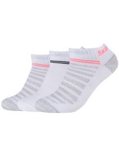 Skechers 3PPK Mesh Ventilation Socks SK43022-1001 unisex skarpetki, Białe 001